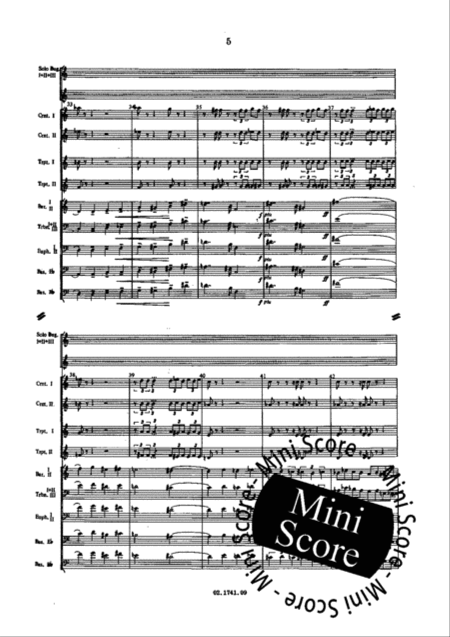 Images voor Fanfare Concert Band scores gallery preview page 9