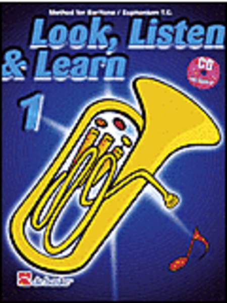 Look, Listen & Learn - Method Book Part 1 by Philip Sparke Baritone Horn TC - Sheet Music