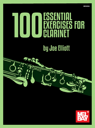 Book cover for 100 Essential Exercises for Clarinet