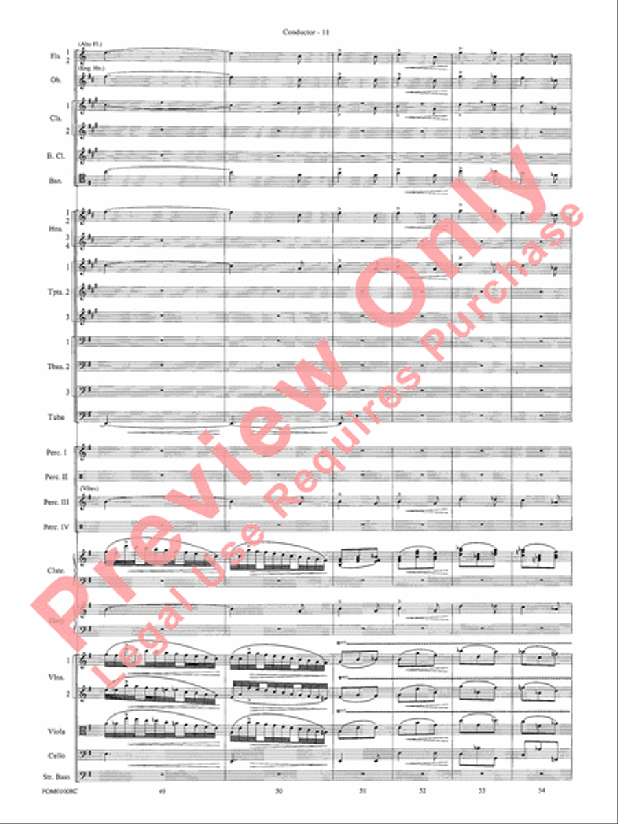 Harry Potter Symphonic Suite Full Orchestra scores gallery preview page 14