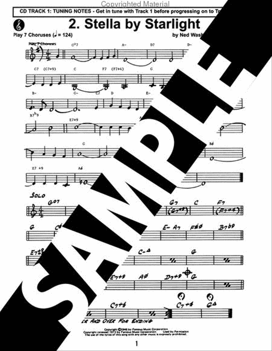 Volume 22 - 13 Favorite Standards Voice scores gallery preview page 3
