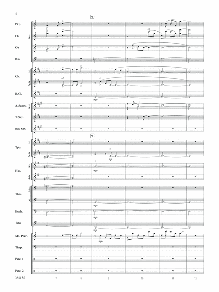 A Hymn Tune Rhapsody: Score