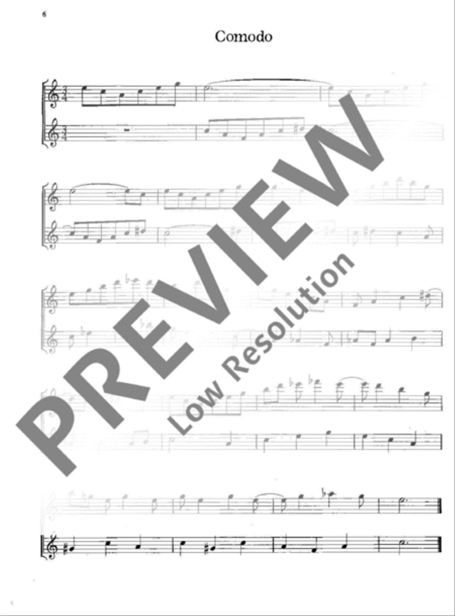 Dance piece Alto Recorder scores gallery preview page 7