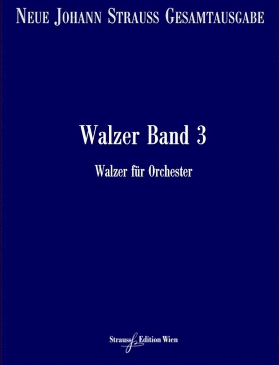 Walzer Band 3 RV 105-154 Band 3