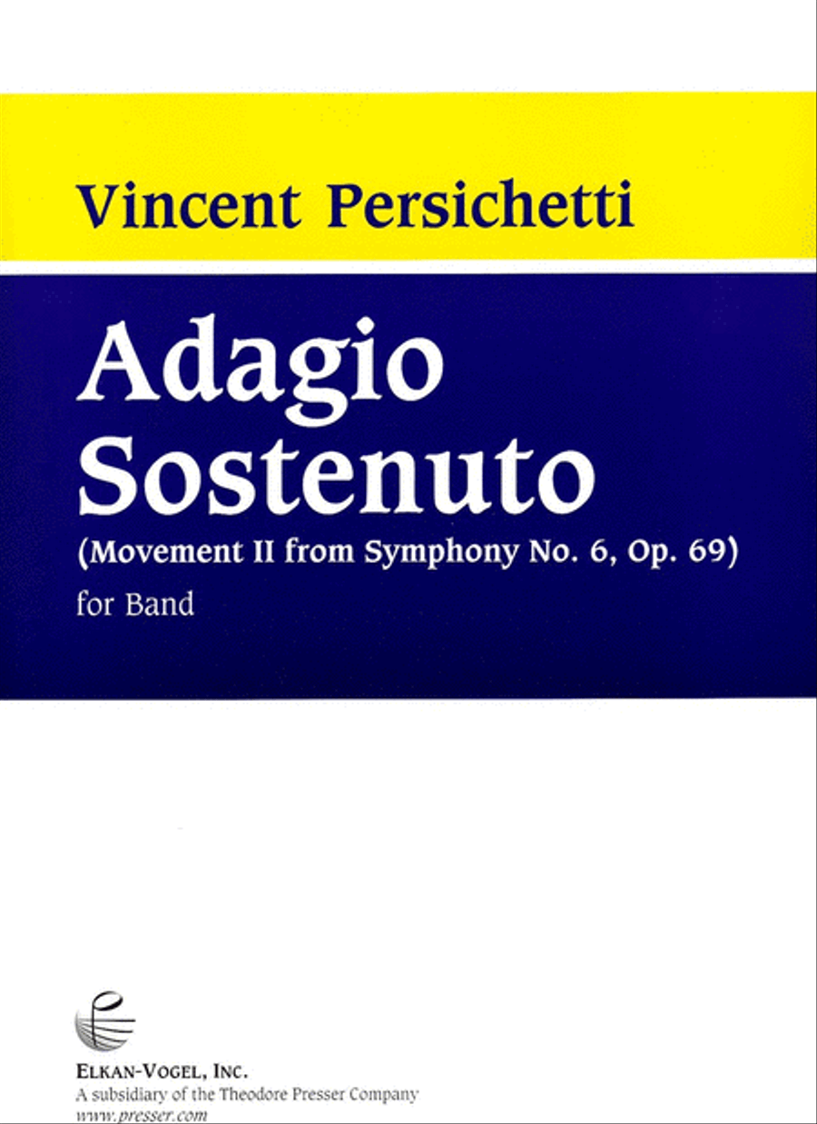 Adagio Sostenuto Concert Band scores gallery preview page 1