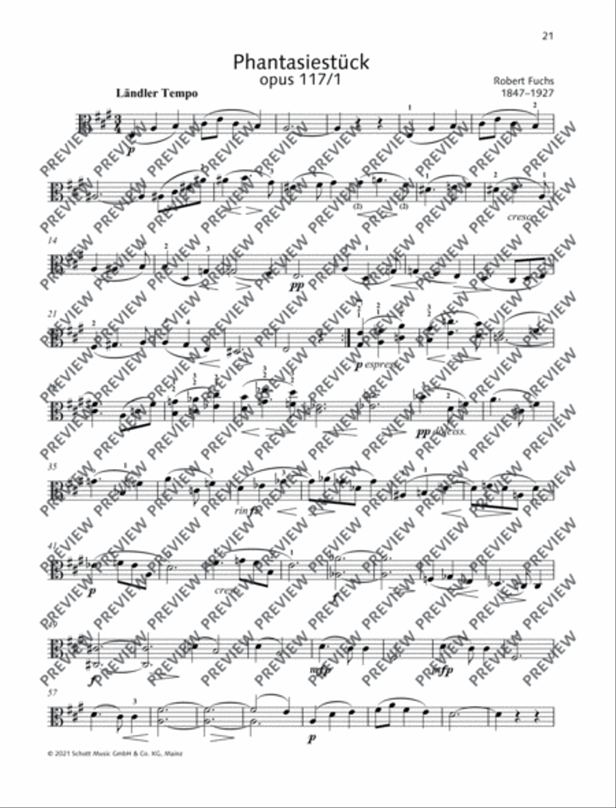 Phantasiestück Phantasiestück Piano Accompaniment scores gallery preview page 7