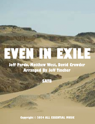 Book cover for Even In Exile