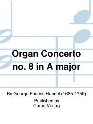 Organ Concerto no. 8 in A major