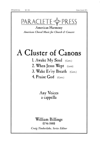 A Cluster of Canons