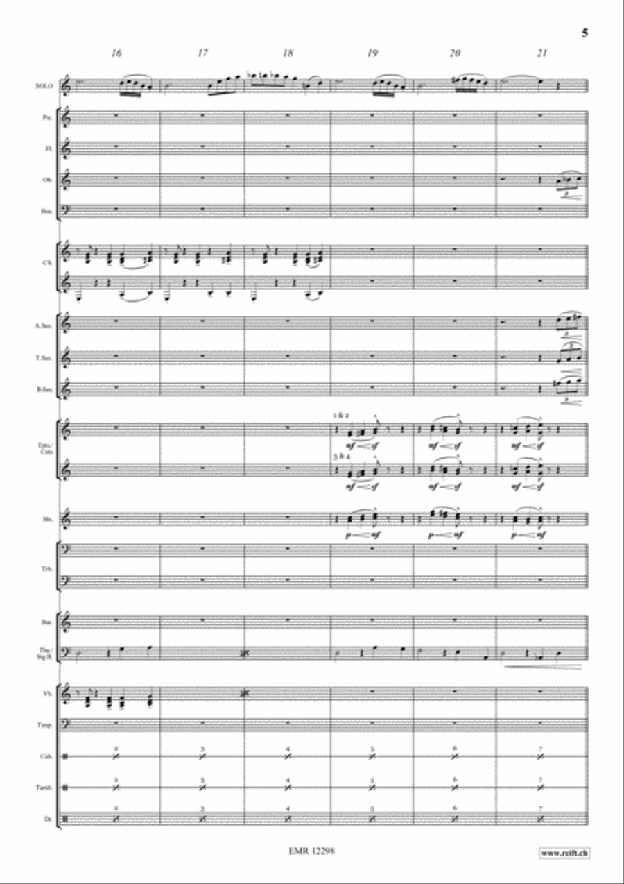 Take Five Take Five Concert Band scores gallery preview page 6