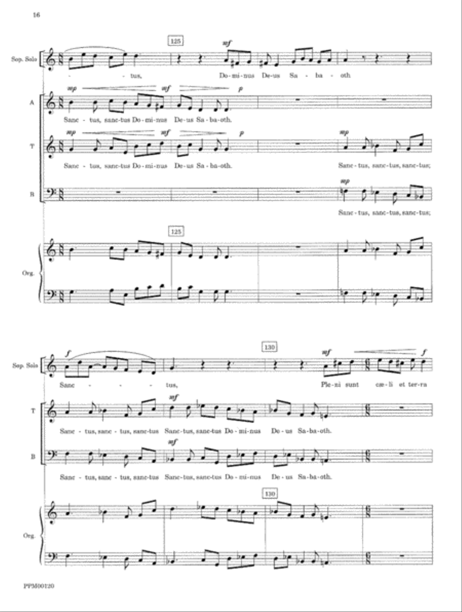 Transfiguration: An Ecumenical Mass Divisi scores gallery preview page 19