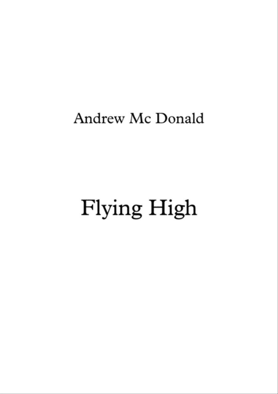 Flying High Voice scores gallery preview page 1