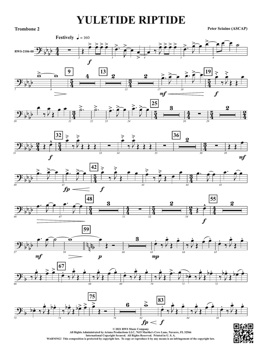 Yuletide Riptide: 2nd Trombone