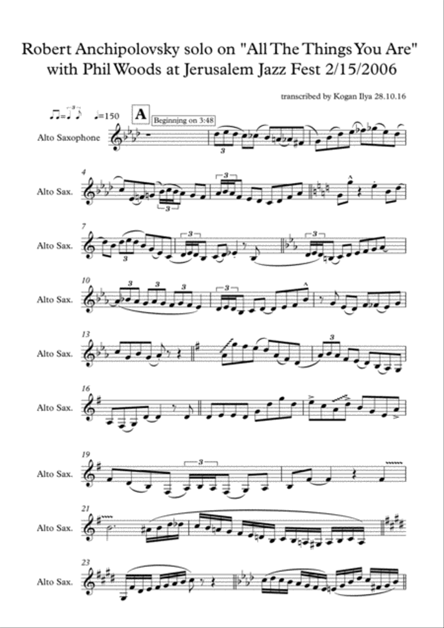 Robert Anchipolovsky solo on 