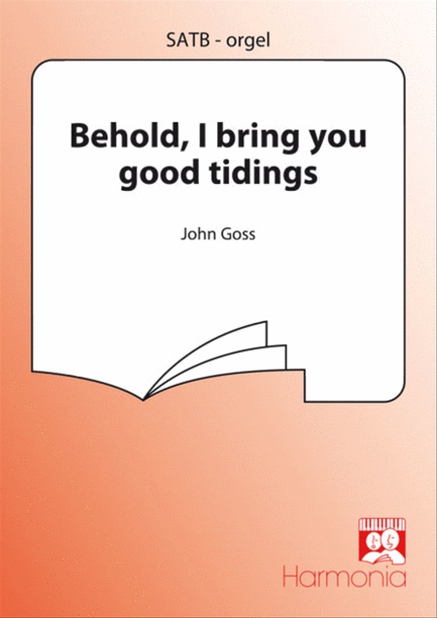 Behold, I bring you good tidings 4-Part scores gallery preview page 1