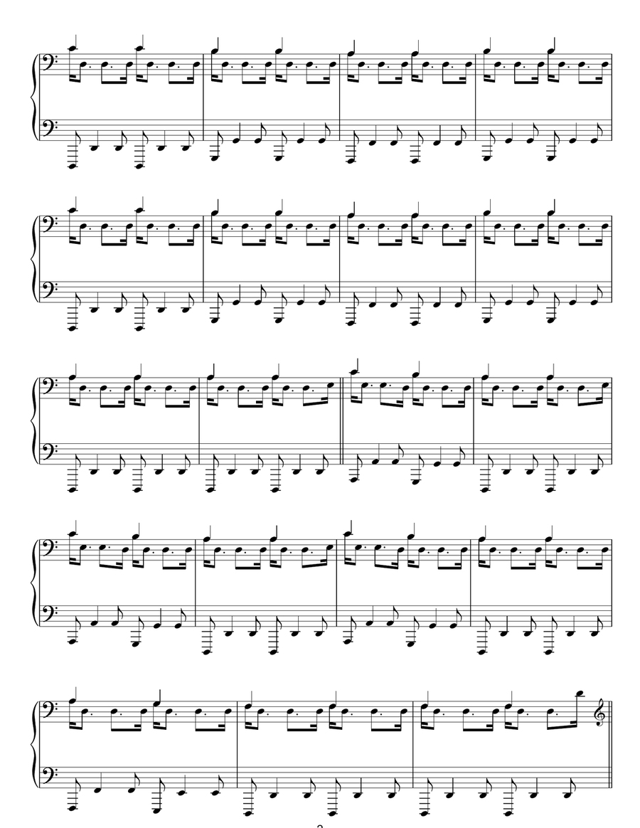 Lady Labyrinth Lady Labyrinth Piano Solo scores gallery preview page 2