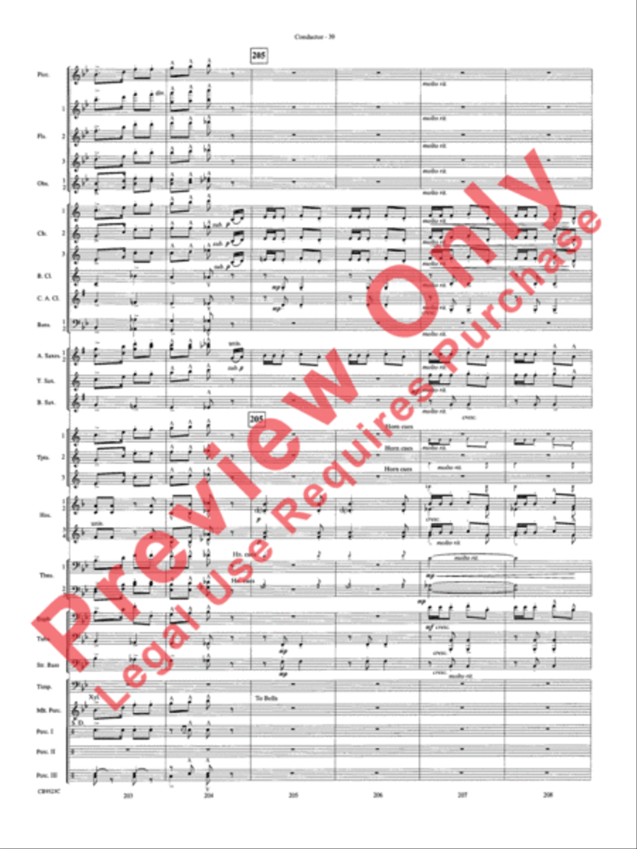 The Wizard of Oz Concert Band scores gallery preview page 42