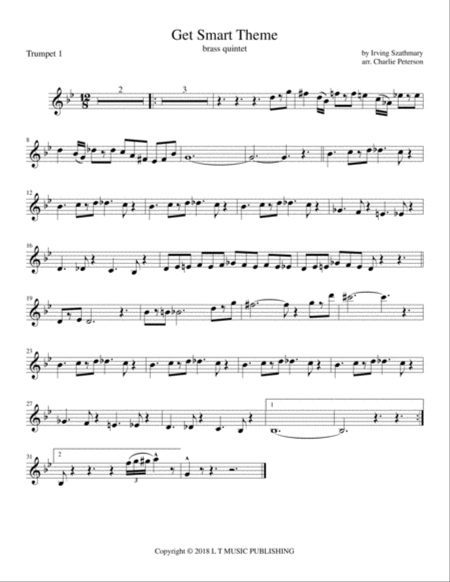 Get Smart Brass Ensemble scores gallery preview page 5