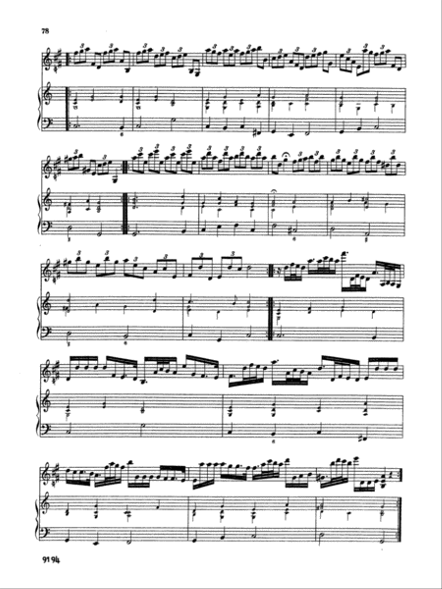 Biber: 16 Violin Sonatas, Volume II Violin scores gallery preview page 4