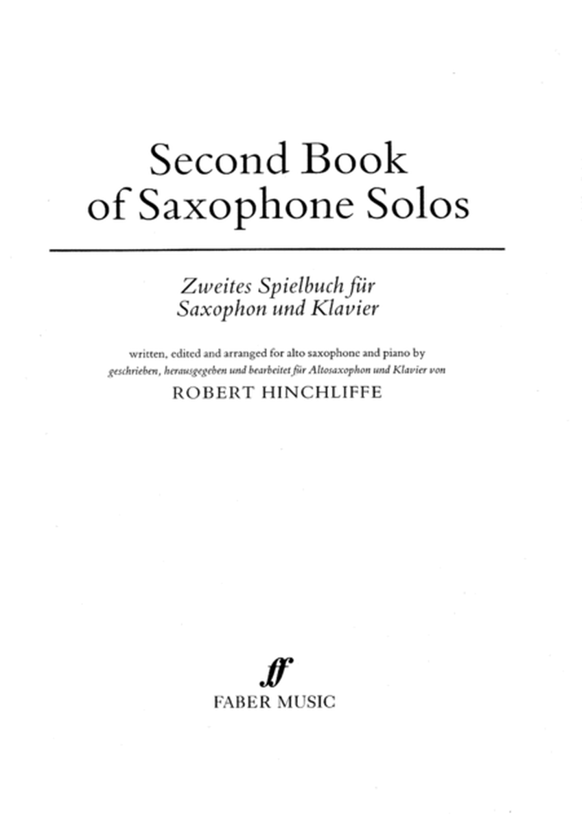 Second Book of Saxophone Solos