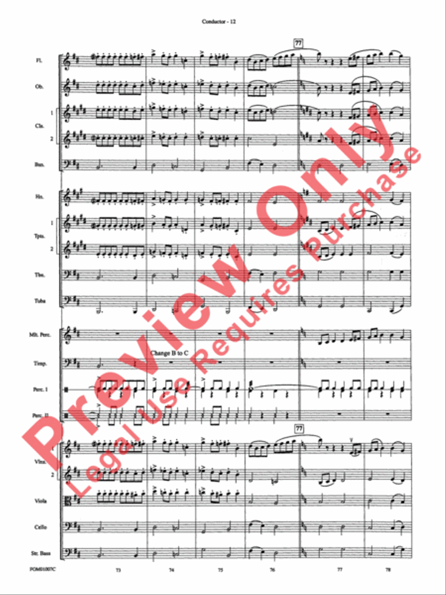 Highlights from Harry Potter Full Orchestra scores gallery preview page 15