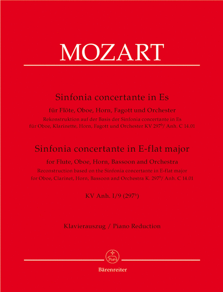 Sinfonia concertante for Flute, Oboe, Horn, Bassoon and Orchestra
