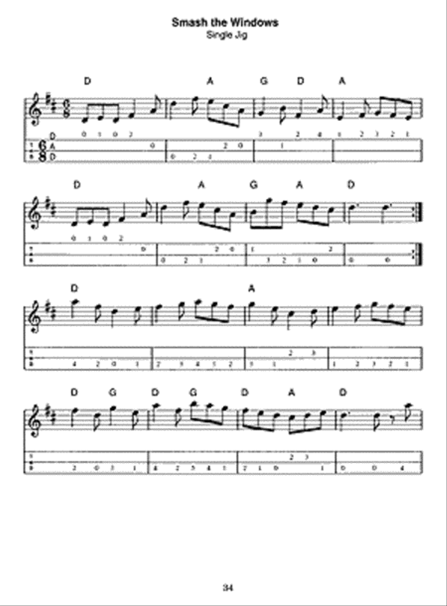 Complete Book of Celtic Music for Appalachian Dulcimer Dulcimer scores gallery preview page 2