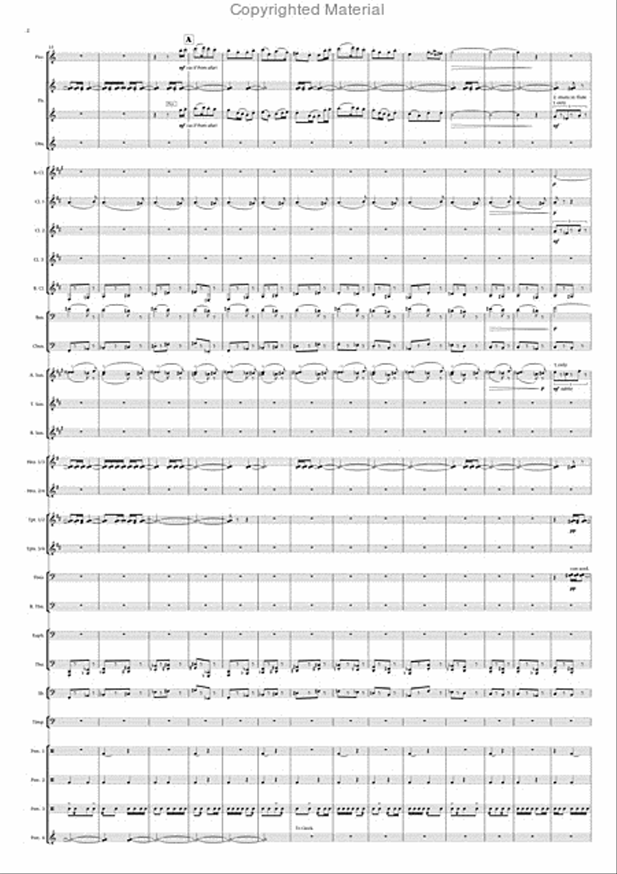 Danceries (Set II) Concert Band scores gallery preview page 3