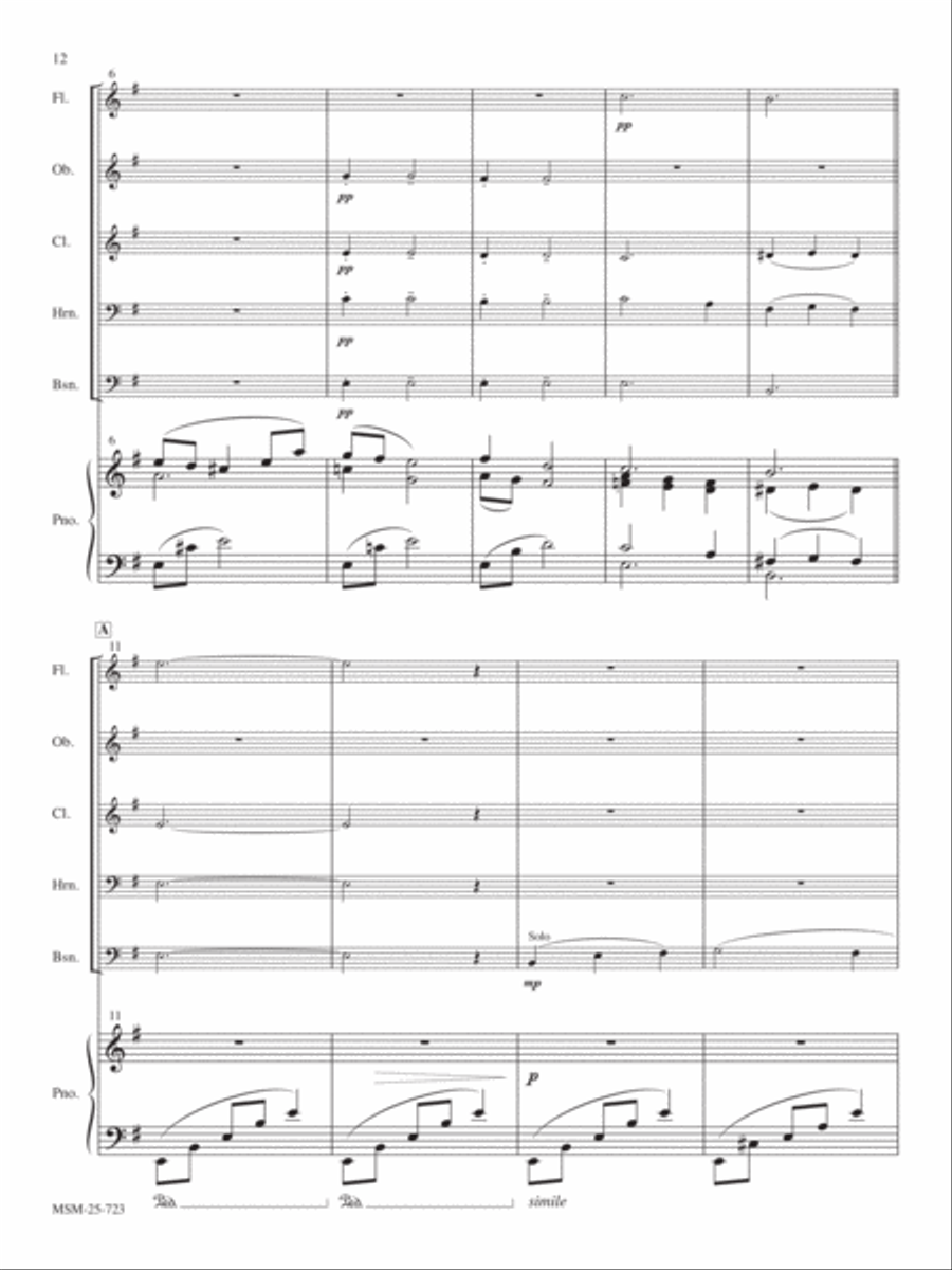 If You But Trust Woodwind Quintet scores gallery preview page 2