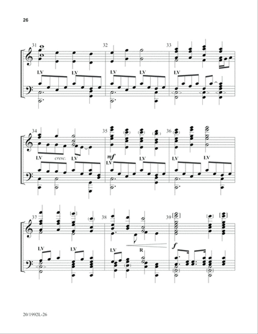 Hymns We Love to Ring 5-Octaves scores gallery preview page 21