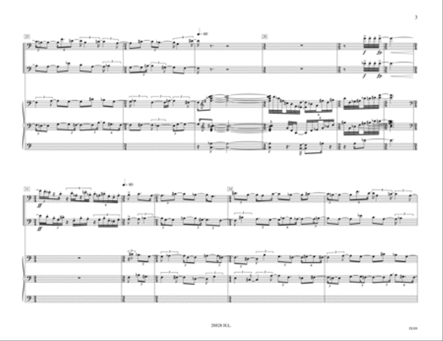 Stretta Stretta Trombone Duet scores gallery preview page 4
