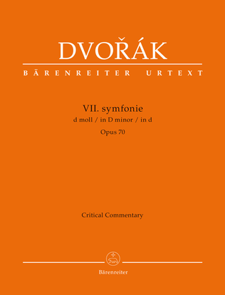 Book cover for Symphony Nr. 7 D minor op. 70