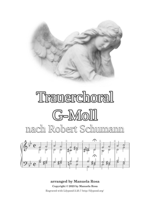 Trauerchoral G-Moll (nach Robert Schumann)
