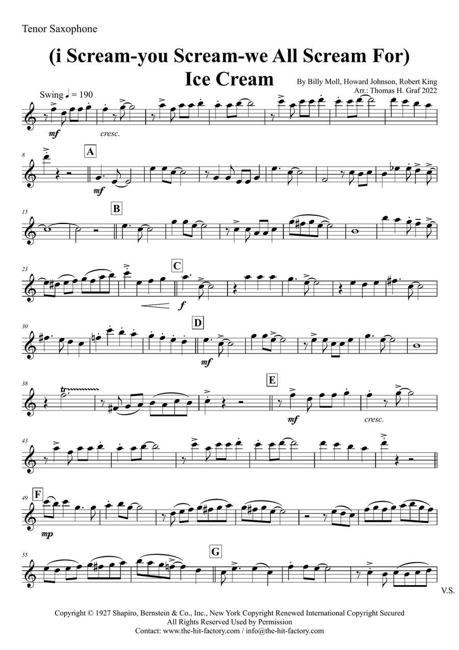 (i Scream-you Scream-we All Scream For) Ice Cream by Thomas Graf Woodwind Trio - Digital Sheet Music page 5