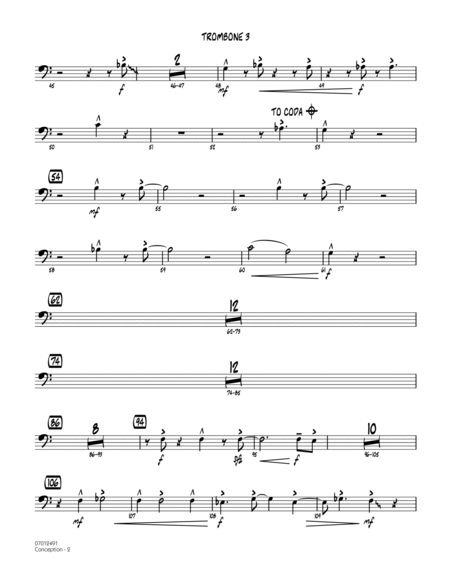 Conception - Trombone 3