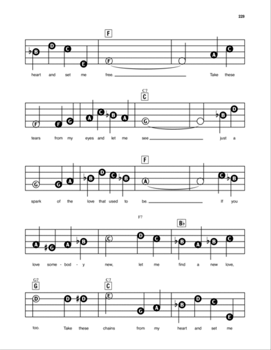 Take These Chains From My Heart Electronic Keyboard scores gallery preview page 2
