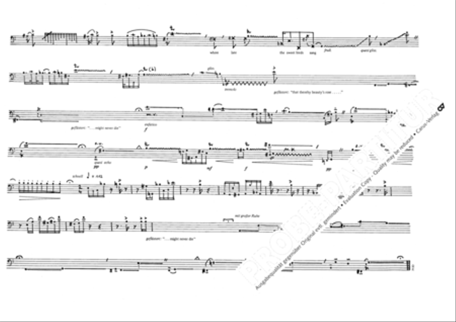 Monologe II Recorder scores gallery preview page 3
