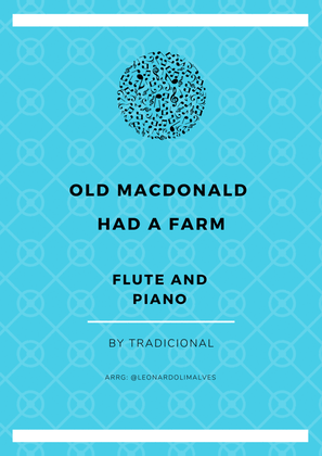 Old Macdonald Had A Farm - Flute and Piano