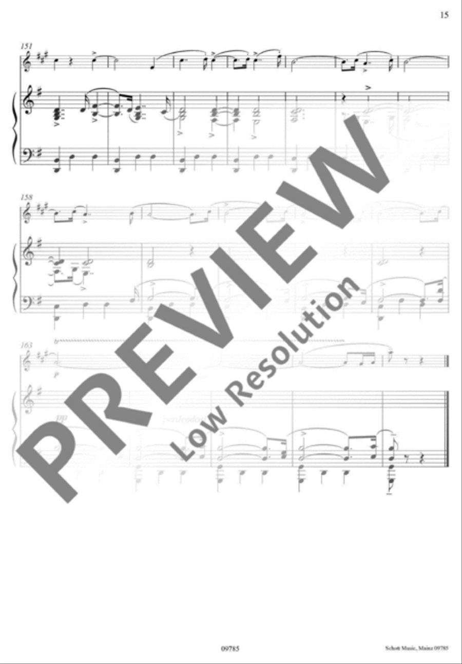 Love's Joy - Love's Sorrow Piano Accompaniment scores gallery preview page 18