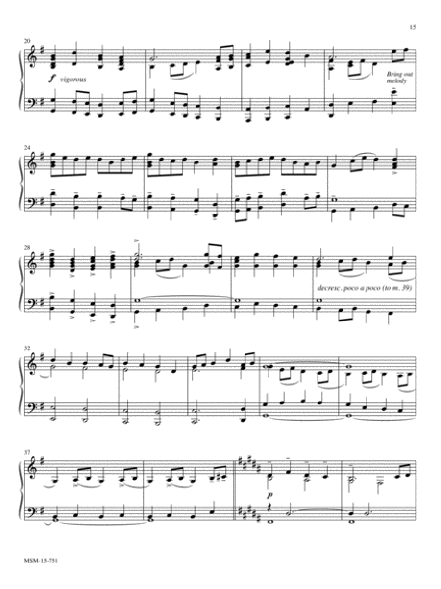 This Is My Father's World Piano Solo scores gallery preview page 2