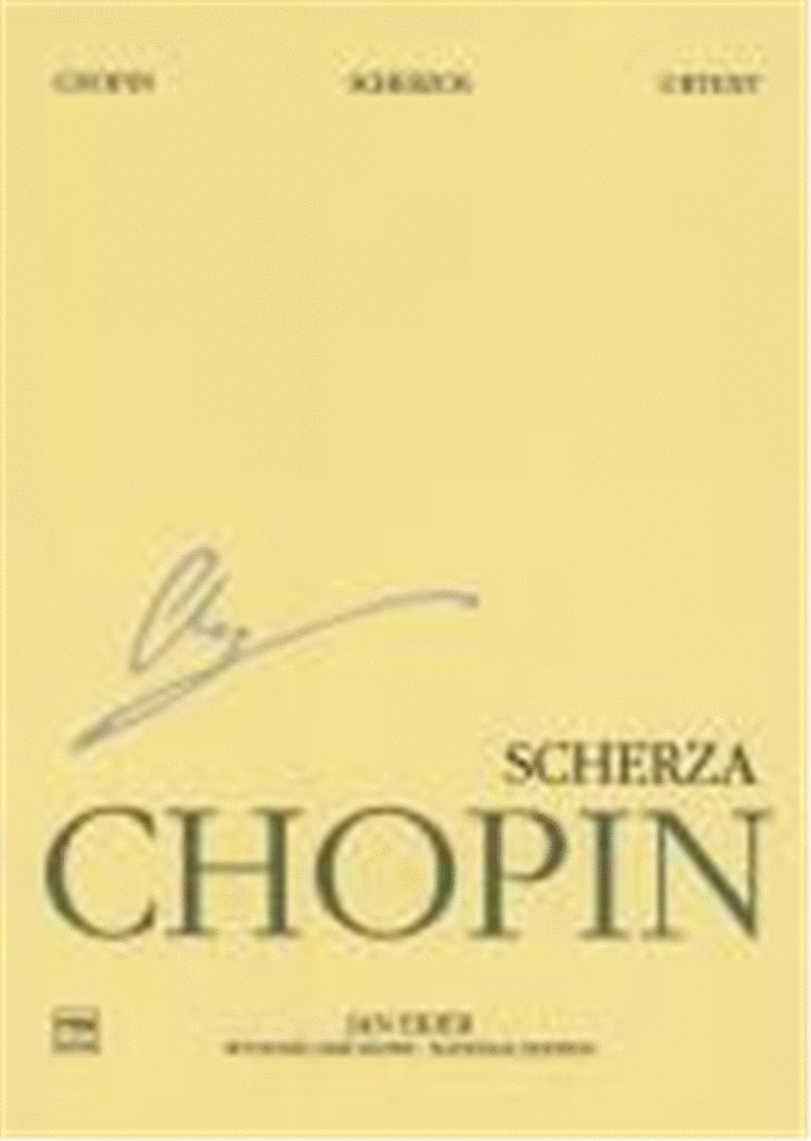 Scherzos, Opp.20, 31, 39, 54 Piano Solo scores gallery preview page 1