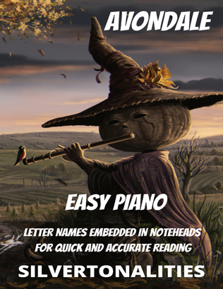 Book cover for Avondale for Easy Piano