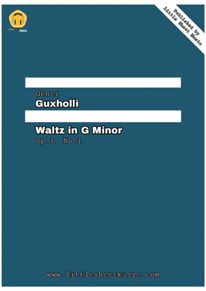 Book cover for Waltz in G Minor Op. 3, No. 1