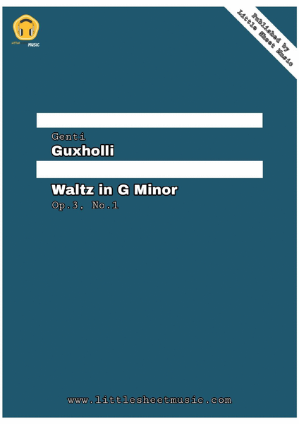 Waltz in G Minor Op. 3, No. 1 image number null