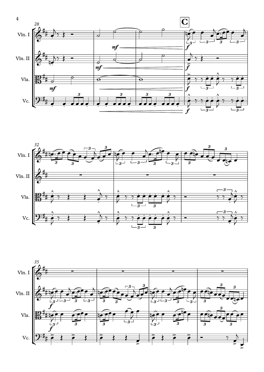 This Is Berk String Quartet scores gallery preview page 5