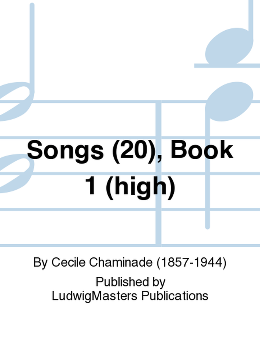 Songs (20), Book 1 (high)