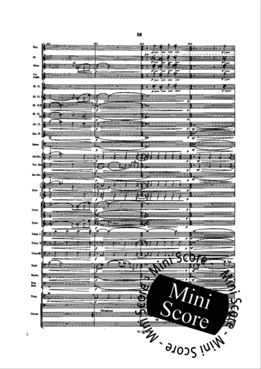 Atmospheres Concert Band scores gallery preview page 62