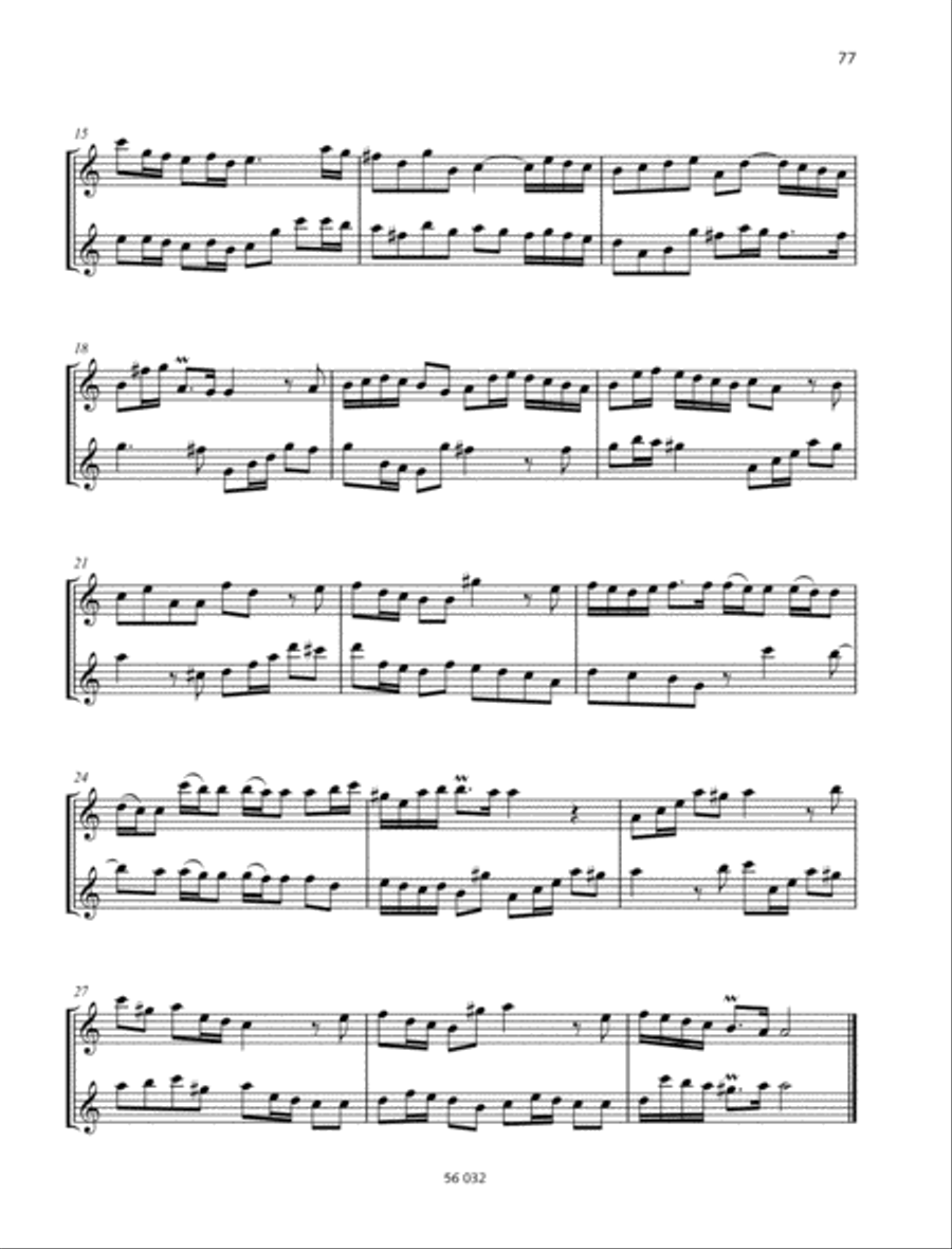 Sonata A minor Sonata A minor Alto Recorder scores gallery preview page 2