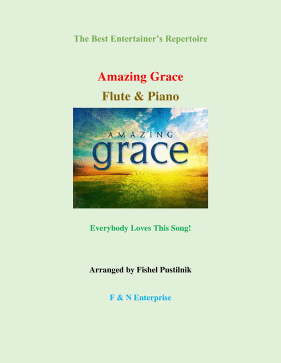 "Amazing Grace" for Flute and Piano-Jazz/Pop Version image number null