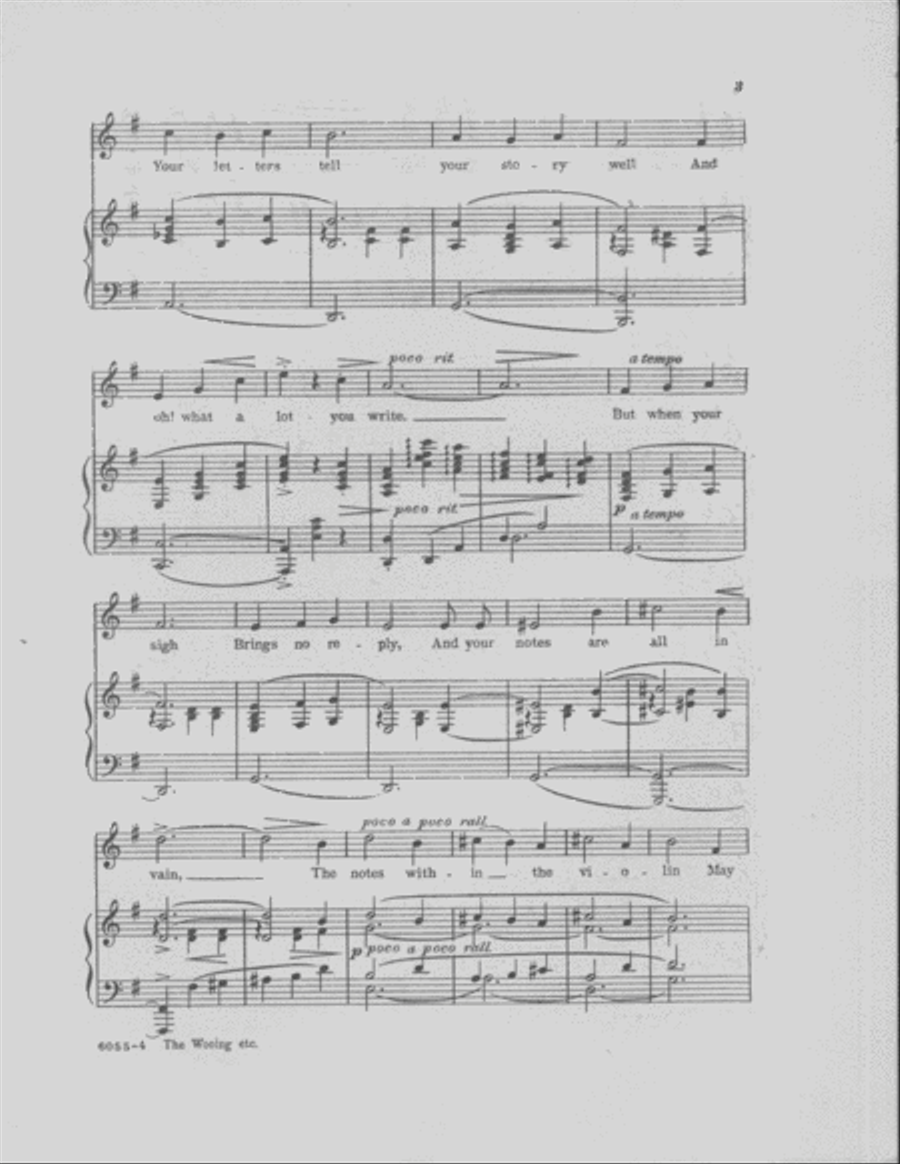 The Wooing of the Violin. (Polly) Voice scores gallery preview page 3